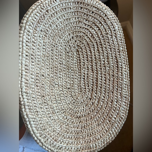 Sezane Farrow Bag in Natural Raffia - Picture 6 of 6